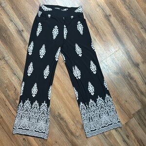 Ros & Ali Woman's XS Geometric Print Pants – Casual Trendy‎